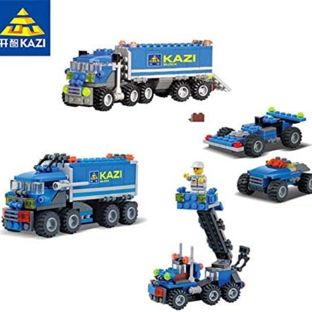 ADRAZA - 163PCS Truck Building Blocks baby Toys For children Birthday Gift